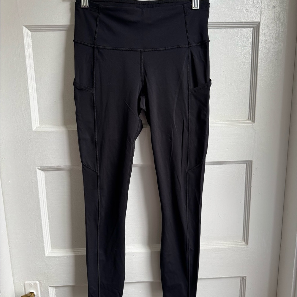 NWOT lulu Fast n Free Black Women's Athletic Leggings size 6